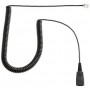Jabra Câble Etiro 3 m avec QD - 4P plug: m-,r,r,m+ - Polarité P0 Std