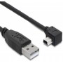 Câble USB USB 2.0 USB-A mâle, USB-Mini-B mâle 0.50 m noir