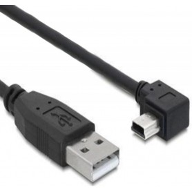 Câble USB USB 2.0 USB-A mâle, USB-Mini-B mâle 0.50 m noir