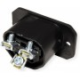  Prise d'appareil Froid IEC320 C13, avec raccords à Visser Noir