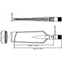 DeLOCK 12409 antenne Antenne Omni-directionnelle RP-SMA 4 dBi