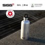 SIGG - Gourde Aluminium - Traveller - Certifiée Neutre En CO2 - Convient Aux Boissons Gazeuses - Étanche & Légère - Sans BPA - 0,6L / 1L