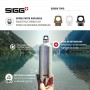 SIGG - Gourde Aluminium - Traveller - Certifiée Neutre En CO2 - Convient Aux Boissons Gazeuses - Étanche & Légère - Sans BPA - 0,6L / 1L