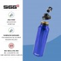 SIGG - Gourde Aluminium - Traveller - Certifiée Neutre En CO2 - Convient Aux Boissons Gazeuses - Étanche & Légère - Sans BPA - 0,6L / 1L