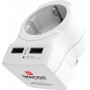 SKROSS - 1.500281 | Europe to USA USB | Adaptateur de Voyage Europe vers USA, 2 USB 5V/2.4A - Tension et Puissance 100V - 1500 W/250 V - 3750 W - Protection Anti-Choc électrique