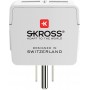 SKROSS - 1.500281 | Europe to USA USB | Adaptateur de Voyage Europe vers USA, 2 USB 5V/2.4A - Tension et Puissance 100V - 1500 W/250 V - 3750 W - Protection Anti-Choc électrique