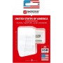 SKROSS - 1.500281 | Europe to USA USB | Adaptateur de Voyage Europe vers USA, 2 USB 5V/2.4A - Tension et Puissance 100V - 1500 W/250 V - 3750 W - Protection Anti-Choc électrique