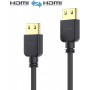 PureLink HDMI Kabel - PureInstall - Slim 0,50m - Schwarz