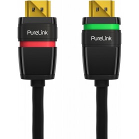 PureLink ULS1000-005 Câble Ethernet haute vitesse Ethernet certifié avec verrou de sécurité (compatible HDMI 2.0, résolution UltraHD jusqu'à 4096x2304 pixels compatible FullHD 3D