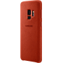 Coque rigide Samsung EF-XG960AR en Alcantara rouge pour Galaxy S9 G960