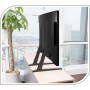 support d'écran plat pour bureau 165,1 cm (65") Noir