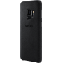 Coque rigide Samsung EF-XG960AB en Alcantara noire pour Galaxy S9 G960