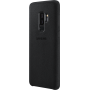 Coque rigide Samsung EF-XG965AB en Alcantara noire pour Galaxy S9+ G965