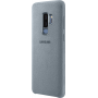 Coque rigide Samsung EF-XG965AL en Alcantara gris pour Galaxy S9+ G965