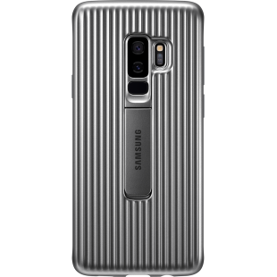 Coque semi-rigide Samsung EF-RG965CB argentée pour Galaxy S9+ G965