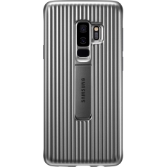 Coque semi-rigide Samsung EF-RG965CB argentée pour Galaxy S9+ G965
