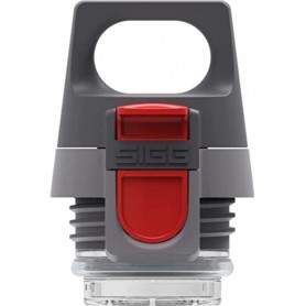 Sigg Hot & Cold One Top (0,3 & 0,5L), Pièce de Rechange pour Bouteille Isotherme Sigg, Bouchon Étanche Qui s'Ouvre d'une Seule Main