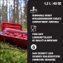 SIGG - Lunch Box Aluminium Plus - Avec Compartiments - Design Primé - Passe Au Lave-Vaisselle & Micro-Ondes - Étanche - Extrêmement Légère - Sans BPA - S / L