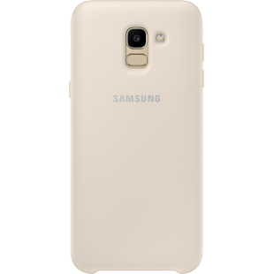 Coque rigide Samsung dorée EF-PJ600CF pour Galaxy J6 J600 2018