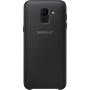 Coque rigide Samsung noire EF-PJ600CB pour Galaxy J6 J600 2018 Protège l'arrière