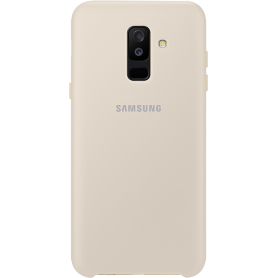 Coque rigide Samsung EF-PA605CF dorée pour Galaxy A6+ A605 2018