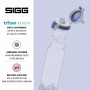 SIGG - Gourde Transparente Tritan - Total Clear ONE - Convient Aux Boissons Gazeuses - Lavage Au Lave-Vaisselle - Étanche - Sans BPA - 0,5L / 0,75L / 1,5L