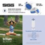 SIGG - Gourde Transparente Tritan - Total Clear ONE - Convient Aux Boissons Gazeuses - Lavage Au Lave-Vaisselle - Étanche - Sans BPA - 0,5L / 0,75L / 1,5L