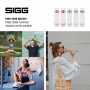 SIGG - Gourde Transparente Tritan - Total Clear ONE - Convient Aux Boissons Gazeuses - Lavage Au Lave-Vaisselle - Étanche - Sans BPA - 0,5L / 0,75L / 1,5L