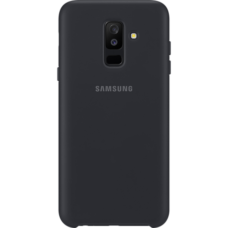 Coque rigide Samsung EF-PA605CB noire pour Galaxy A6+ A605 2018