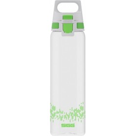 SIGG - Gourde Transparente Tritan - Total Clear ONE - Convient Aux Boissons Gazeuses - Lavage Au Lave-Vaisselle - Étanche - Sans BPA - 0,5L / 0,75L / 1,5L