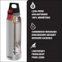 SIGG - Gourde Isotherme - Thermo Flask Hot & Cold ONE Light - Avec Filtre À Fruits - Étanche - Sans BPA - Acier Inoxydable 18/8 - 0,55L