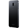 Coque rigide Evolution Samsung noire et transparente pour Galaxy J6+ J610