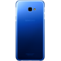 Coque rigide Evolution Samsung bleue et transparente pour Galaxy J4+ J415