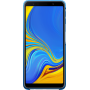 Coque rigide bleue et transparente Evolution Samsung pour Galaxy A7 A750 (2018)