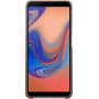 Coque rigide doré et transparente Evolution Samsung pour Galaxy A7 A750 (2018)