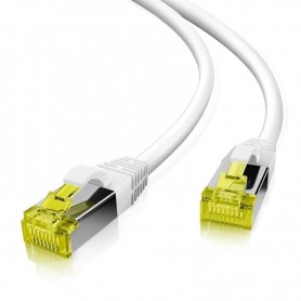  GRS zertifiziertes Cat 6a câble patch avec Cat 7 Rohkabel TPE blanc 3,0 m