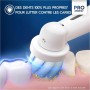 Oral-B Pro Junior Brosse à Dents Électrique Enfant, Vert, 1 Brossette Brossage Doux, Minuteur et Vibrations, Batterie Rechargeable, 6 Ans et Plus