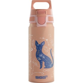 SIGG - Gourde Enfant En Aluminium - WMB ONE - Convient Aux Boissons Gazeuses - Étanche & Légère - Sans BPA - Certifiée Neutre En CO2 - 0,6L