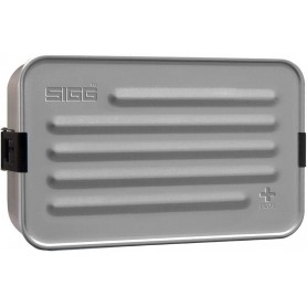 SIGG - Lunch Box Aluminium Plus - Avec Compartiments - Design Primé - Passe Au Lave-Vaisselle & Micro-Ondes - Étanche - Extrêmement Légère - Sans BPA - S / L