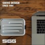 SIGG - Lunch Box Aluminium Plus - Avec Compartiments - Design Primé - Passe Au Lave-Vaisselle & Micro-Ondes - Étanche - Extrêmement Légère - Sans BPA - S / L