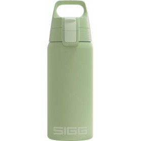 SIGG - Gourde Isotherme - Shield Therm One - Convient Aux Boissons Gazeuses - Étanche - Passe Au Lave Vaisselle - Sans BPA - Acier Inoxydable 90% Recyclé - 0,5L /0,75L / 1L