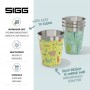 Sigg Set de Gobelets pour Enfant (4 x 0,35 L), Gobelets Réutilisables au Design Coloré pour Filles et Garçons, Verres pour Enfants à Utiliser à la Maison et en Extérieur
