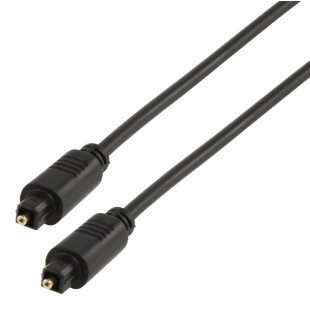 CABLE OPTIQUE TOSLINK - TOSLINK - 1m