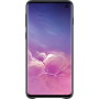 Coque rigide en cuir noir Samsung EF-VG973LB pour Galaxy S10 G973