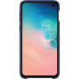 Coque rigide en cuir bleu marine Samsung EF-VG970LN pour Galaxy S10e G970