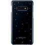 Coque avec affichage LED Samsung EF-KG973CB noire pour Galaxy S10 G973