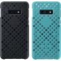 Double coque perforée noire et bleue EF-XG970CB Samsung pour Galaxy S10e G970