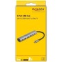 Hub 6 prises USB avec 4 x USB Type-A femelle et 2 x USB ...