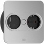  Twist 2 1xCEE7/3 1xUSB A/C 22W 0,2m GST18 Argent carré