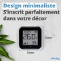 Shelly H&T Gen3 - Noir | Capteur de température et d'humidité connecté | Thermomètre & Hygromètre intérieur/extérieur | Wi-Fi & Bluetooth | Compatible avec Alexa et Google Home | App iOS & Android